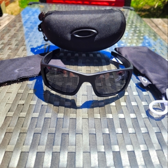 Oakley Other - Oakley Blacked Out American Flag O Fuel Cell Sunglasses